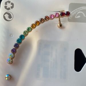 *Free* w bundle - ICING Rainbow Crawler Earrings